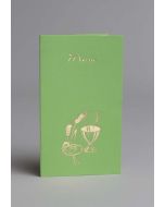 Lot de 10 menus Calice - Vert