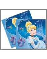 Serviettes Cendrillon - x20