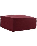 serviette jetable bordeaux