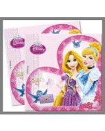 Serviettes Princesse Glamour - x20