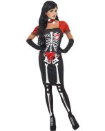 Costume femme squelette - Taille S