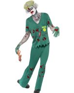 Déguisement homme zombie chirurgien - Taille M 