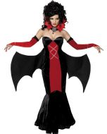 Déguisement femme vampire gothique - Taille L