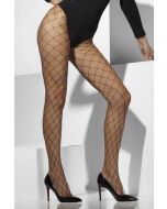 Collants résilles noir femme