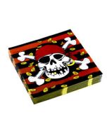 20 serviettes Jolly Roger