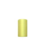 Rouleau de tulle - jaune clair - 8 cm x 20 m