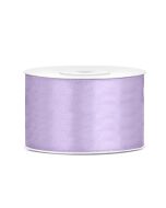 Ruban satin 38 mm - lilas clair