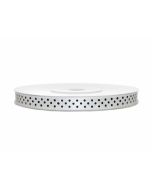 Ruban blanc à pois noirs – 6 mm x 25 m