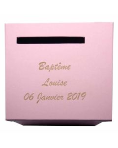 Urne personnalisée Rose