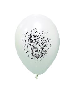 8x Ballon de baudruche musique