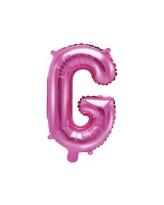 Ballon rose lettre G - 36 cm
