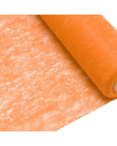 Chemin de table orange intisse en rouleau 10m x 29cm
