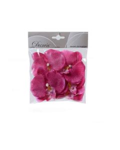 Boutons orchidée en soie - 1