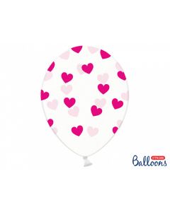 Ballon de baudruche coeur Heart Fuchsia