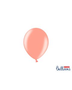 x100 Ballons metallic rose gold