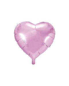 Ballon hélium coeur rose 45 cm