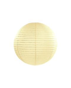 Boule en papier crème 35 cm