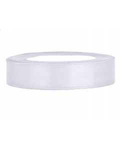 Ruban satin 12 mm - blanc