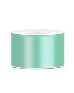 Ruban satin 38 mm - vert menthe