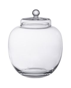 Bonbonnière boule en verre - 25 x 21.5 cm