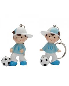 Figurine footballeur porte clés 5 cm 