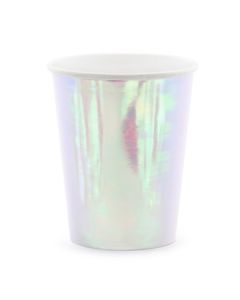 Gobelet en carton iridescent