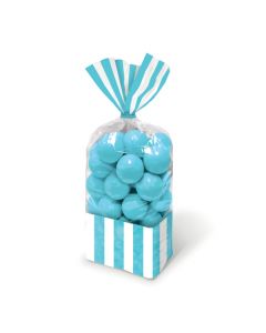 Lot 10 sacs confiseries - candy bar bleu ciel