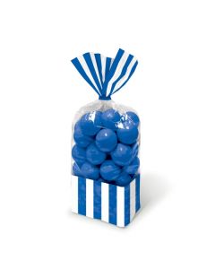 Lot 10 sacs confiseries - candy bar bleu