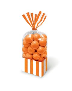 Lot 10 sacs confiseries - candy bar orange