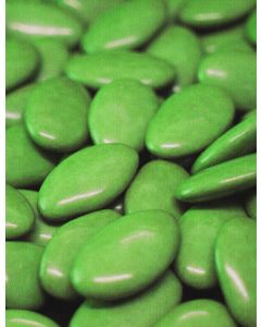  Dragées Chocolat  PECOU Séduction vert anis - 1 kg