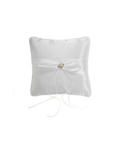 Coussin porte alliances - blanc