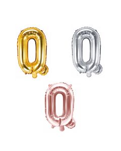 Ballon lettre Q - 36cm - coloris au choix