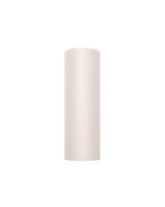 Rouleau de tulle crème - 15 cm x 9 m