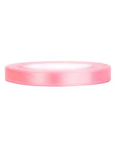 Ruban satin 6 mm - rose