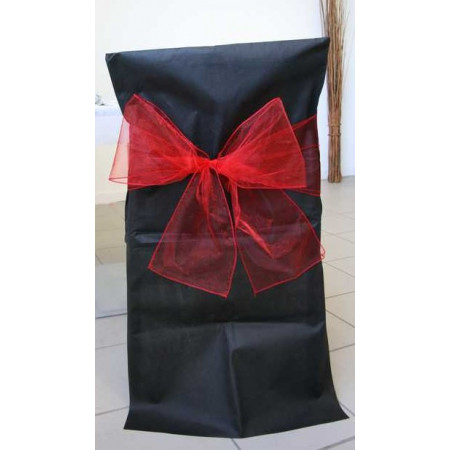 Noeuds En Organza Pour Housses De Chaises X10 Deco Housse De Chaise Noeud Chaise Deco Salle