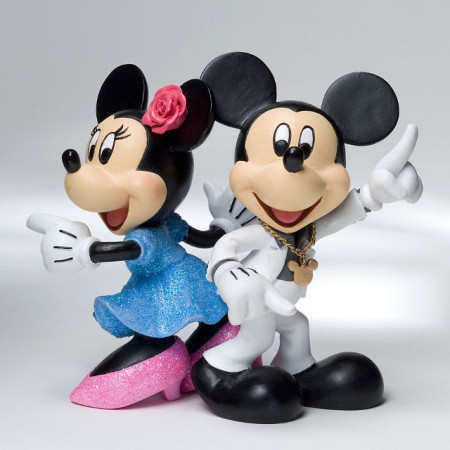 Figurine Mickey Minnie Disco