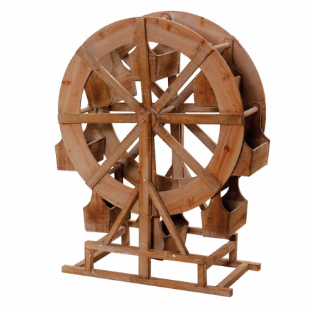 Presentoir Grande Roue En Bois