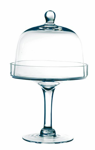 Plat A Gateau Sur Pied Et Cloche En Verre A Prix Discount Belle Idee A Memoriser