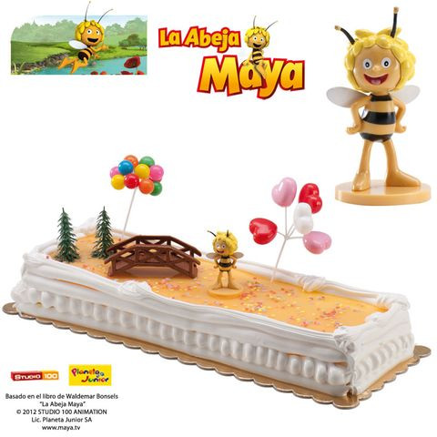 Kit De Decoration De Gateau Maya L Abeille Theme Maya L Abeille Anniversaire Maya L Abeille
