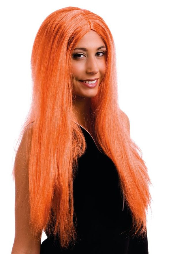 perruque rousse femme