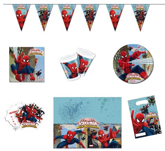 Kit Anniversaire Spiderman Kit Anniversaire Spiderman