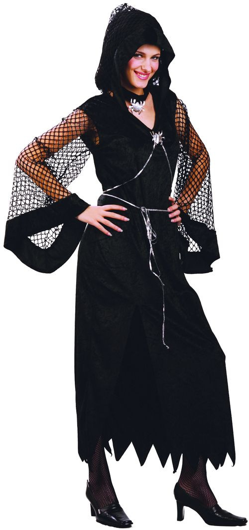 Costume Femme Veuve Noire Luxe