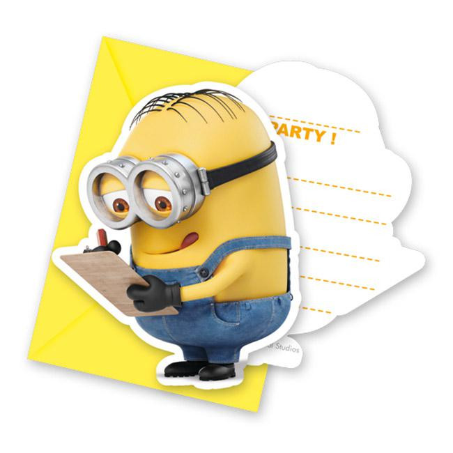 Carte Invitation Anniversaire Minions A Petit Prix Carte Invitation Anniversaire Minions A Petit Prix