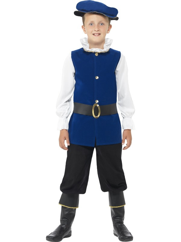 Costume Enfant Garcon Tudor Taille 10 12 Ans A Prix Casse