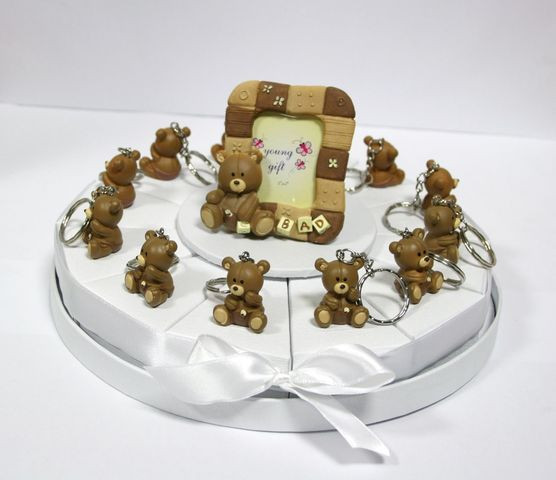 Gateau Bapteme Ourson Brun Deco Bapteme Dragees Bapteme