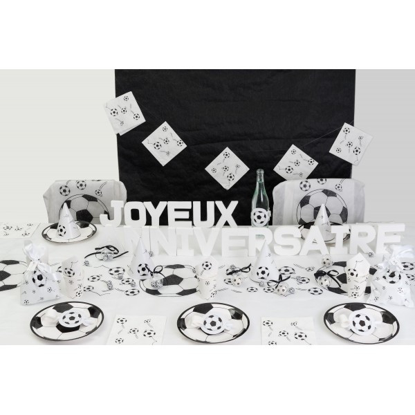 Deco Joyeux Anniversaire Blanc A Prix Discount