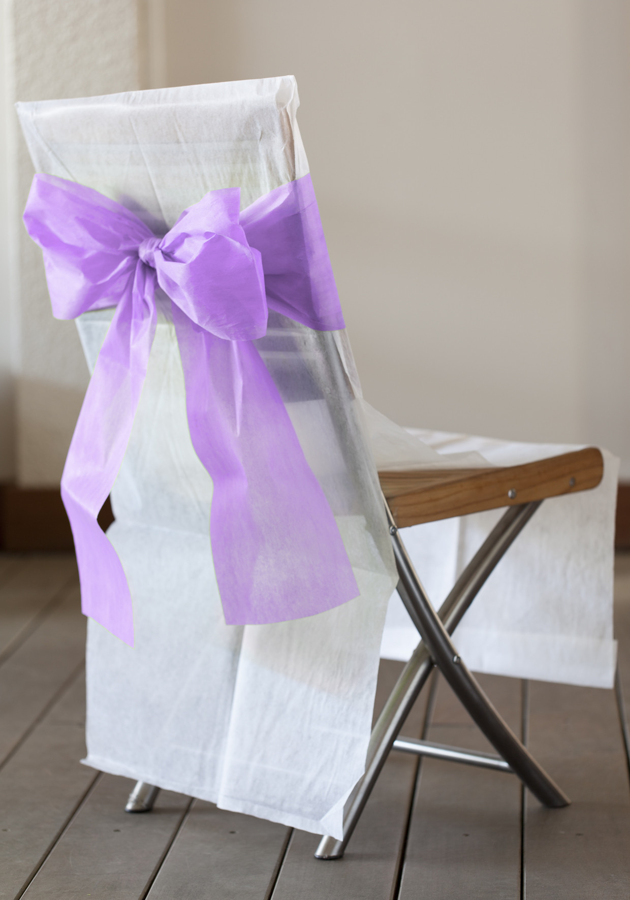Noeuds Pour 10 Housses De Chaise Lilas Excellente Occasion