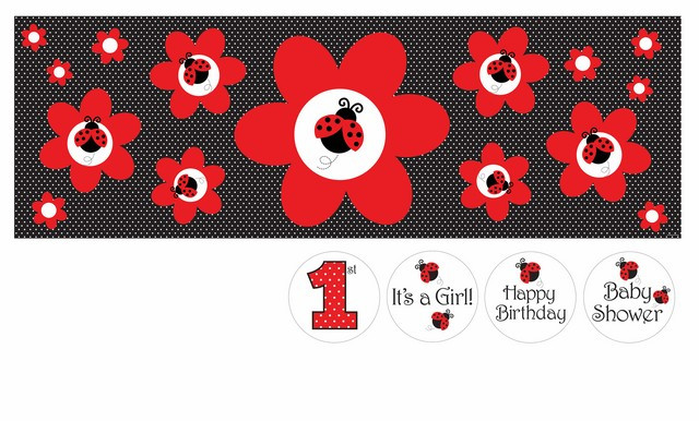 Banniere Coccinelle Deco Baby Shower Ou Anniversaire Prix Canon Banniere Coccinelle Deco Baby Shower Ou Anniversaire Prix Canon